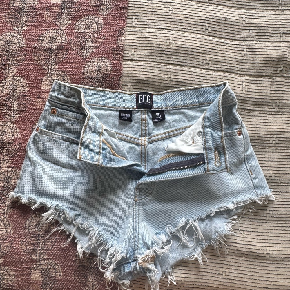 BDG High-Rise Blue Denim Women’s Shorts sz. 26